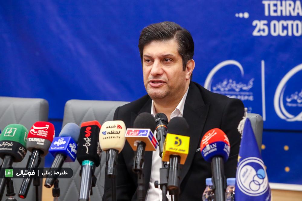 گزارش تصویری اختصاصی/ مراسم معارفه موسیمانه، سرمربی جدید استقلال، ۴ آبان ۱۴۰۳