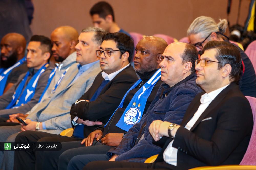 گزارش تصویری اختصاصی/ مراسم معارفه موسیمانه، سرمربی جدید استقلال، ۴ آبان ۱۴۰۳