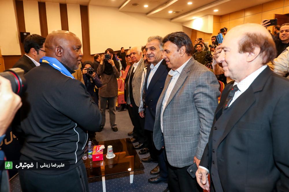 گزارش تصویری اختصاصی/ مراسم معارفه موسیمانه، سرمربی جدید استقلال، ۴ آبان ۱۴۰۳