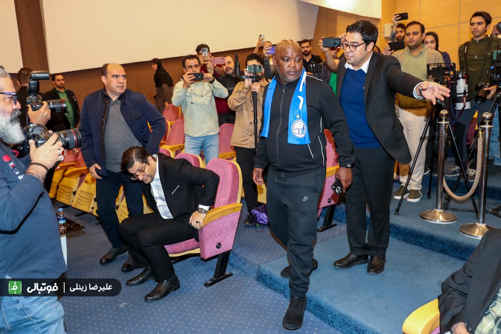 گزارش تصویری اختصاصی/ مراسم معارفه موسیمانه، سرمربی جدید استقلال، ۴ آبان ۱۴۰۳