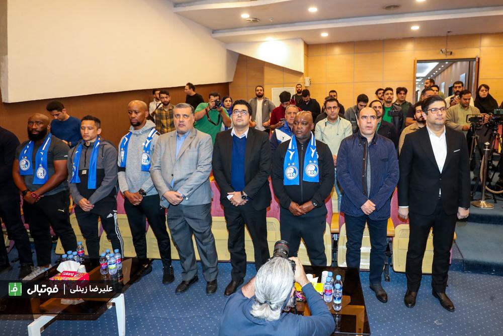 گزارش تصویری اختصاصی/ مراسم معارفه موسیمانه، سرمربی جدید استقلال، ۴ آبان ۱۴۰۳
