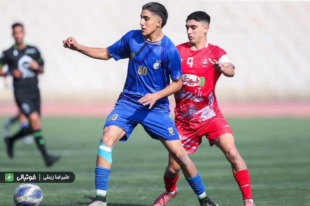 گزارش تصویری اختصاصی/ دربی نوجوانان، استقلال ٠ پرسپولیس ٠