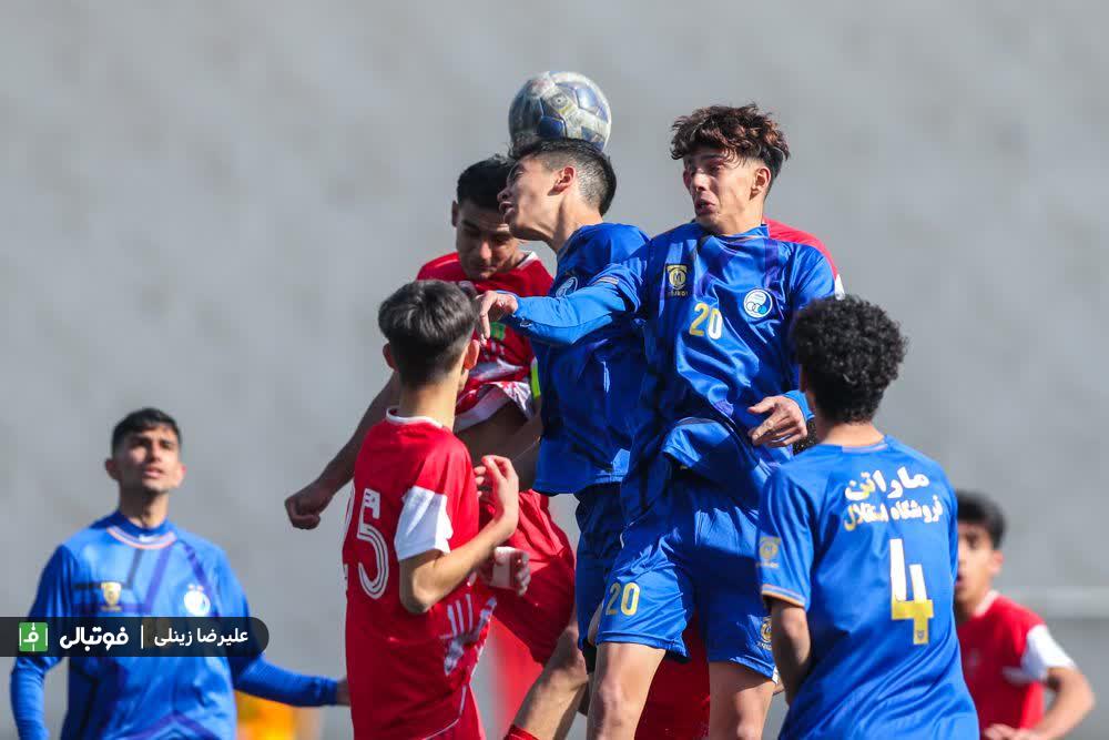 گزارش تصویری اختصاصی/ دربی نوجوانان، استقلال ٠ پرسپولیس ٠