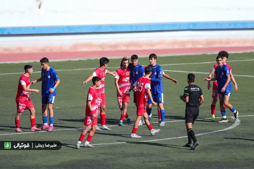 گزارش تصویری اختصاصی/ دربی نوجوانان، استقلال ٠ پرسپولیس ٠
