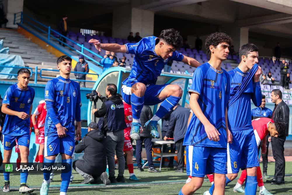 گزارش تصویری اختصاصی/ دربی نوجوانان، استقلال ٠ پرسپولیس ٠
