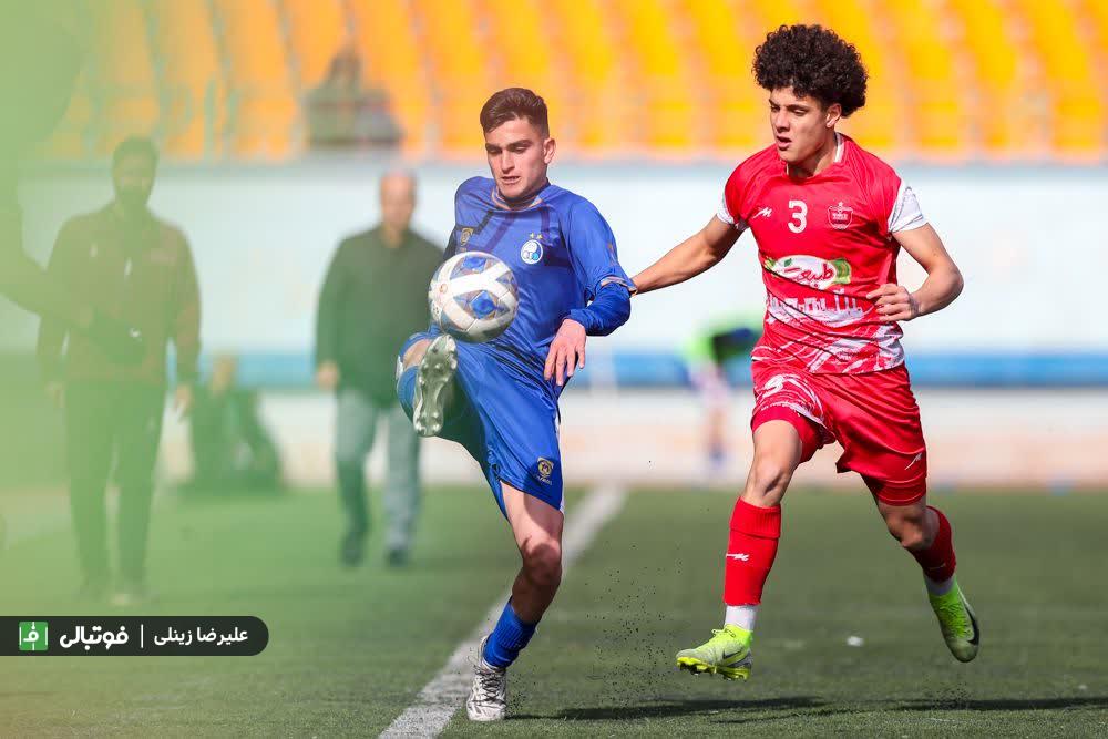 گزارش تصویری اختصاصی/ دربی نوجوانان، استقلال ٠ پرسپولیس ٠