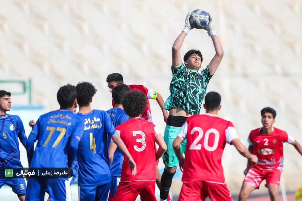 گزارش تصویری اختصاصی/ دربی نوجوانان، استقلال ٠ پرسپولیس ٠
