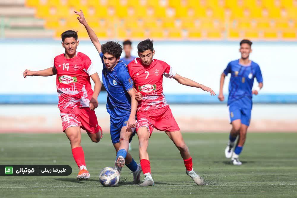 گزارش تصویری اختصاصی/ دربی نوجوانان، استقلال ٠ پرسپولیس ٠
