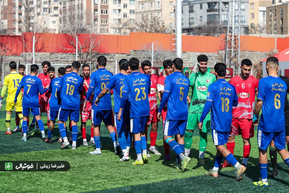 گزارش تصویری اختصاصی/ دربی امیدهای استقلال و پرسپولیس