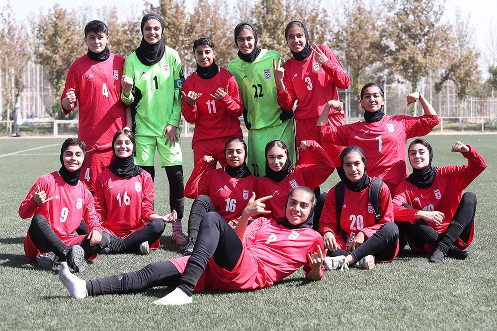 گزارش تصویری/ دیدار دوستانه تیم ملی دختران و پردیس