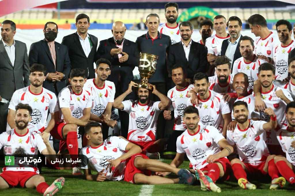 گزارش تصویری/ اهدای کاپ قهرمانی سوپرجام به پرسپولیس