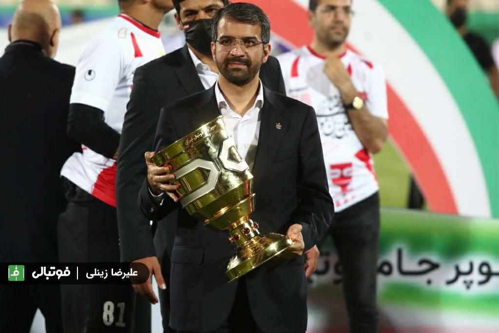 گزارش تصویری/ اهدای کاپ قهرمانی سوپرجام به پرسپولیس