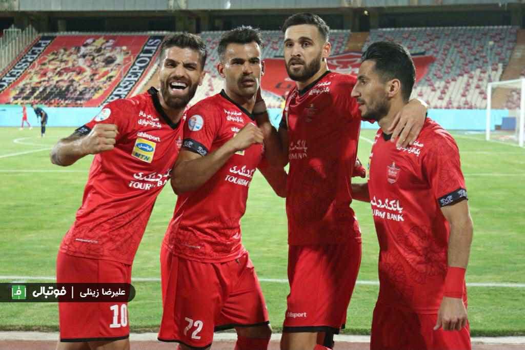 ضربه احمد نور، تضمین صدرنشینی پرسپولیس