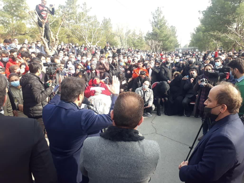 مراسم سالگرد درگذشت انصاریان برگزار شد (عکس)