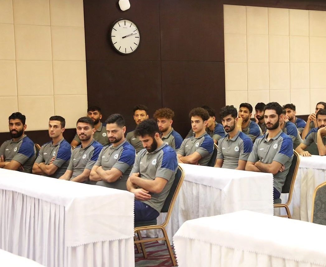 معارفه نیما نکیسا در اردوی تهران ذوب‌آهن