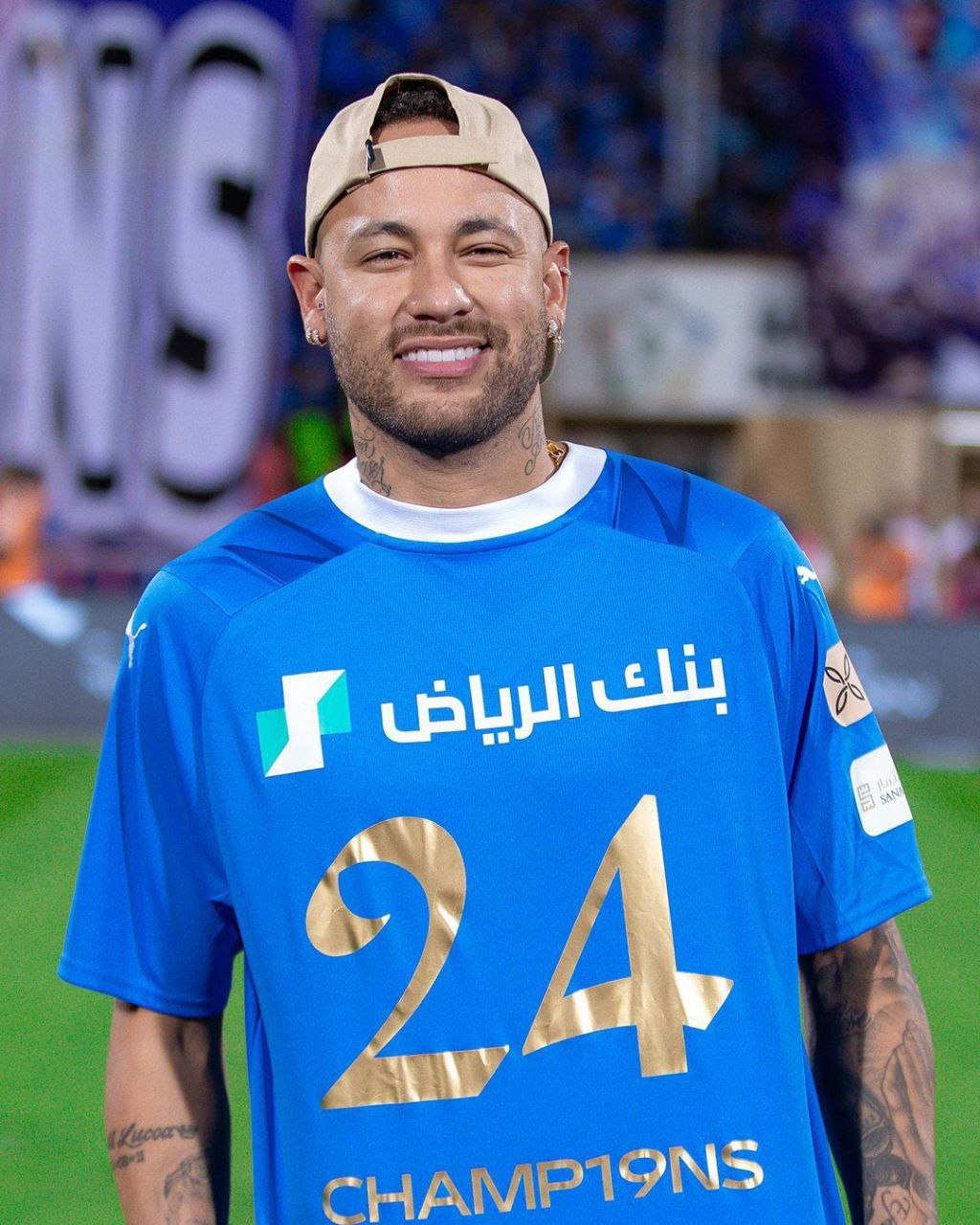 حضور نیمار در جشن الهلال در عربستان
