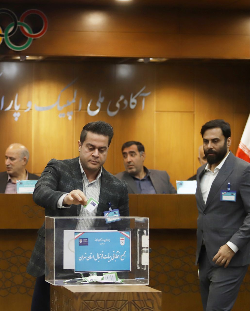 گزارش تصویری/ انتخابات هیات فوتبال تهران