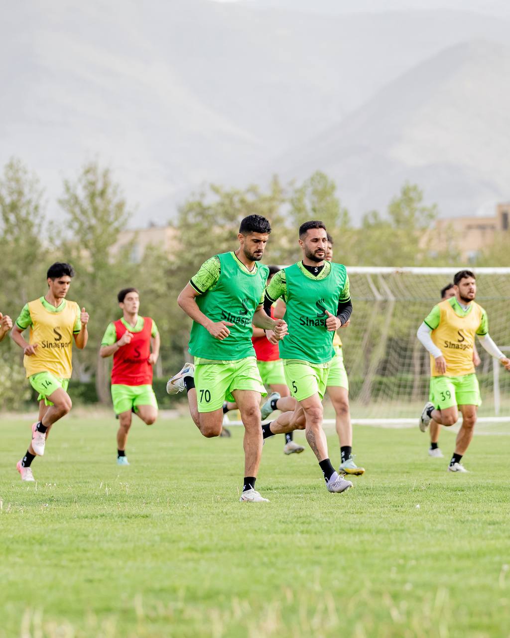 گزارش تصویری/ شروع دوباره تمرینات آلومینیوم قبل از بازی با استقلال