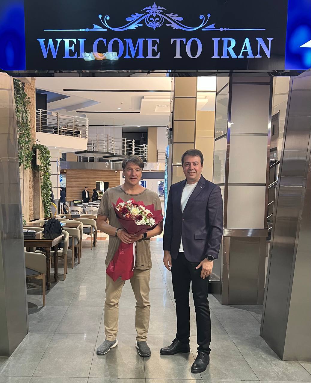مربی جدید پرسپولیس وارد ایران شد + عکس