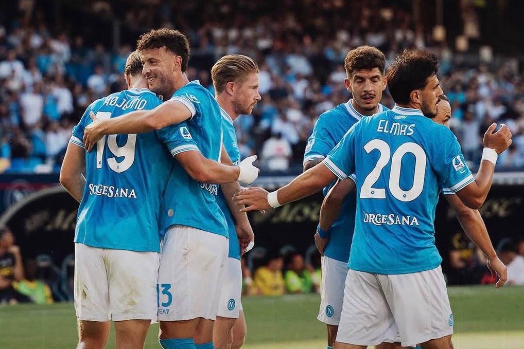 کونته و یک پایان قهرمانانه؛ ناپولی با یک گل اودینزه را بدرقه کرد