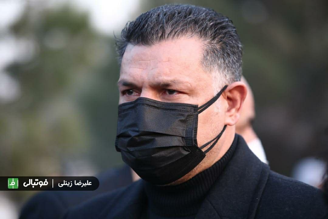 گزارش تصویری/ مراسم خاکسپاری زنده‌یاد «علی انصاریان»