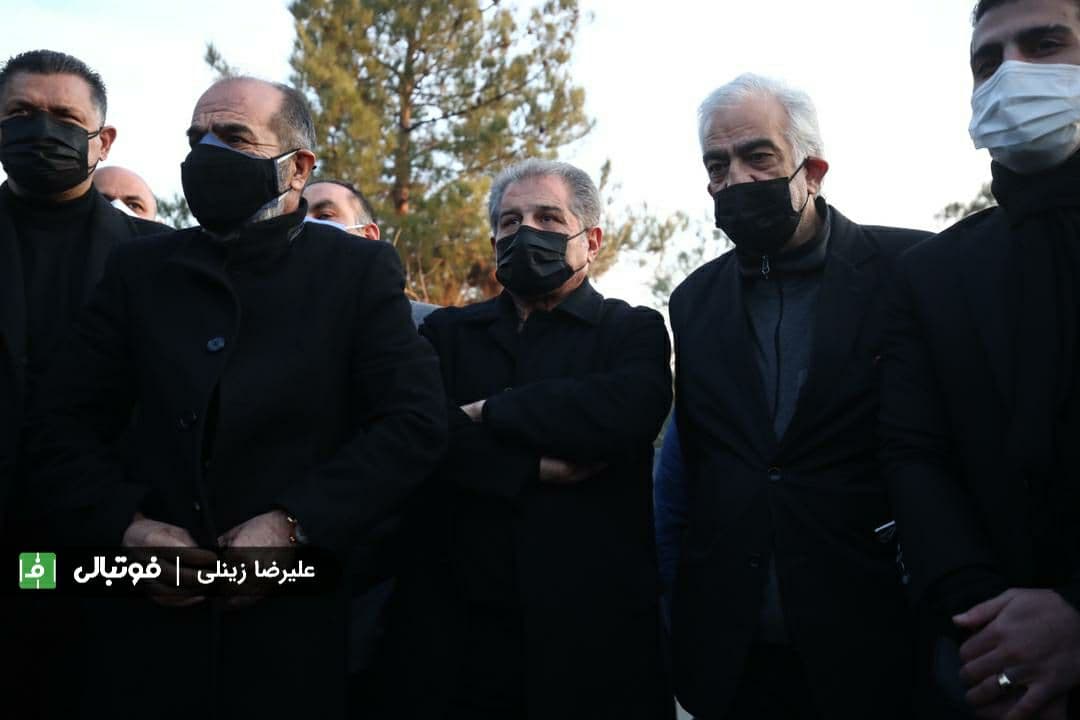 گزارش تصویری/ مراسم خاکسپاری زنده‌یاد «علی انصاریان»