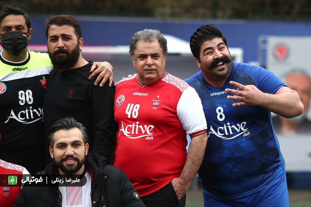 گزارش تصویری اختصاصی/ هنرمندان استقلال یک - هنرمندان پرسپولیس یک