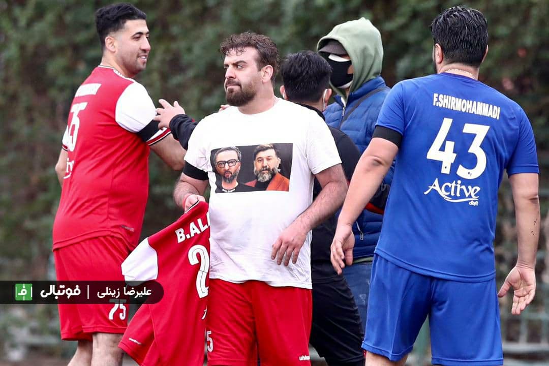 گزارش تصویری اختصاصی/ هنرمندان استقلال یک - هنرمندان پرسپولیس یک