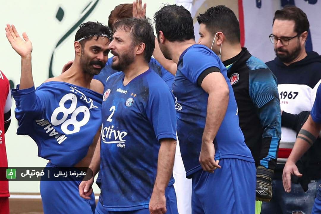 گزارش تصویری اختصاصی/ هنرمندان استقلال یک - هنرمندان پرسپولیس یک