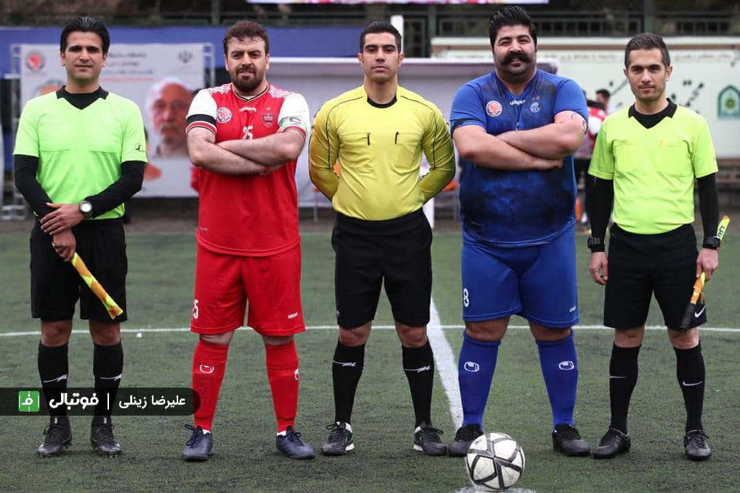 گزارش تصویری اختصاصی/ هنرمندان استقلال یک - هنرمندان پرسپولیس یک