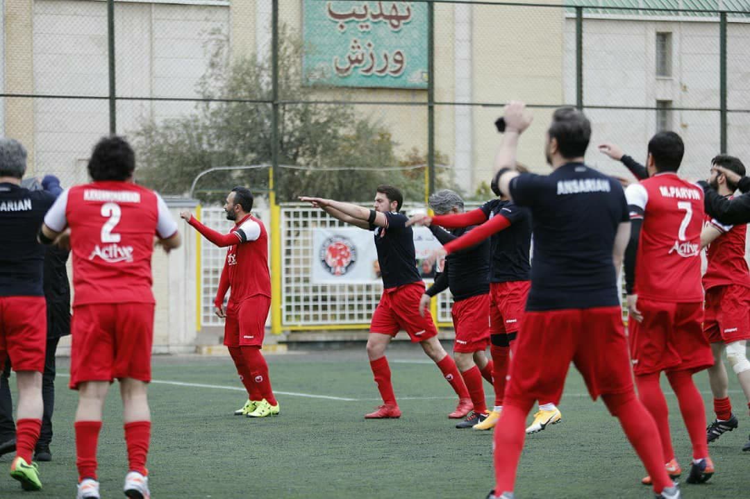 گزارش تصویری/ هنرمندان استقلال یک - هنرمندان پرسپولیس یک (سری دوم)