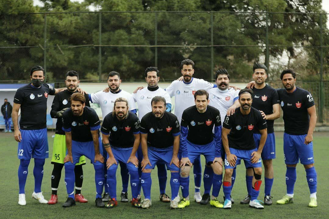 گزارش تصویری/ هنرمندان استقلال یک - هنرمندان پرسپولیس یک (سری دوم)