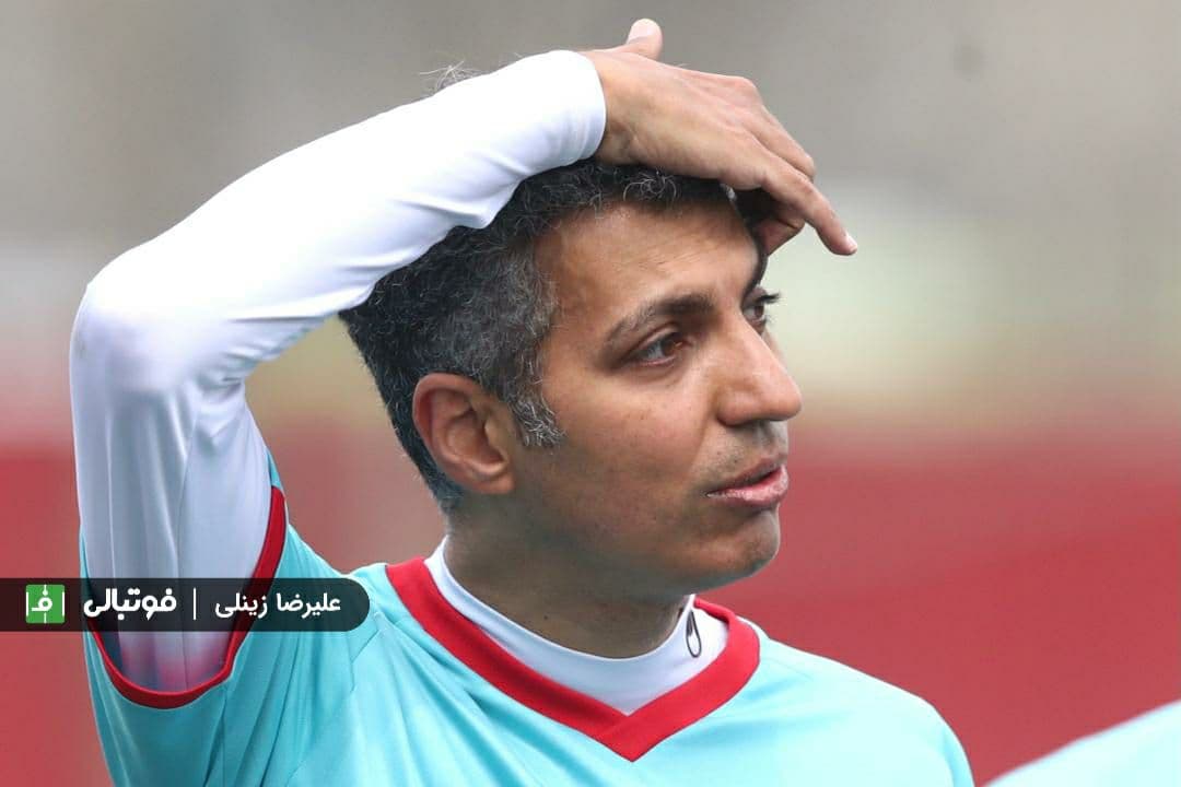 گزارش تصویری اختصاصی/ تصاویری از دیدار دو تیم منتخب سرخابی و رسانه ورزش