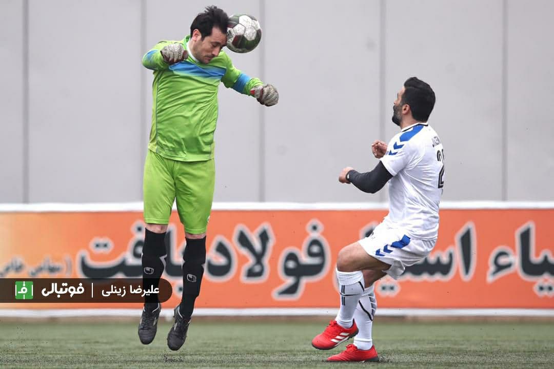 گزارش تصویری اختصاصی/ تصاویری از دیدار دو تیم منتخب سرخابی و رسانه ورزش