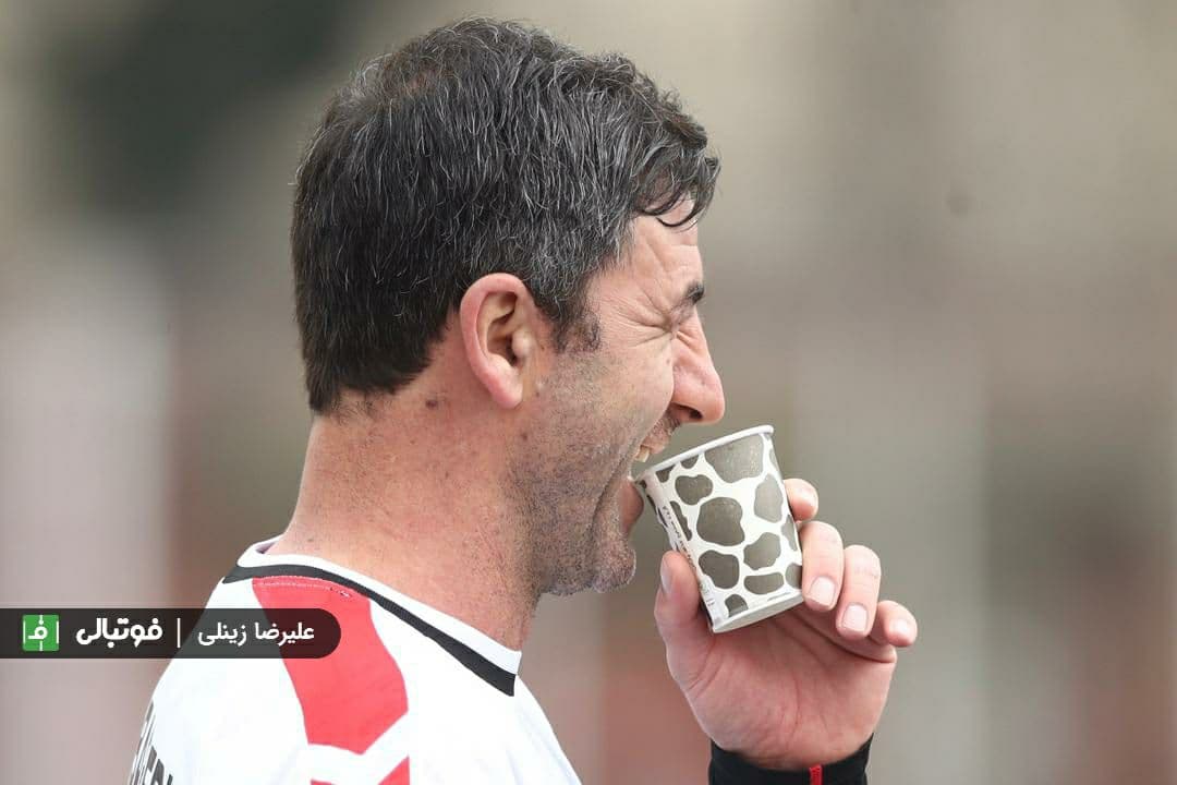 گزارش تصویری اختصاصی/ تصاویری از دیدار دو تیم منتخب سرخابی و رسانه ورزش