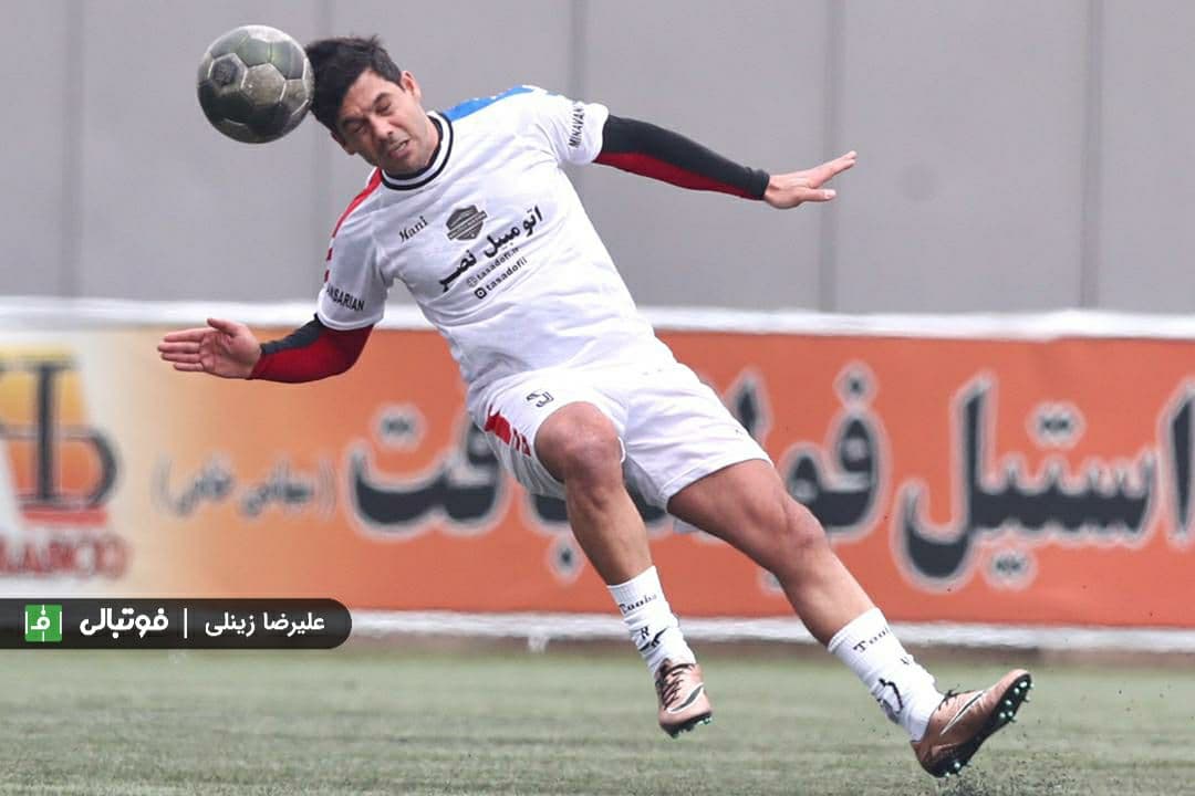 گزارش تصویری اختصاصی/ تصاویری از دیدار دو تیم منتخب سرخابی و رسانه ورزش