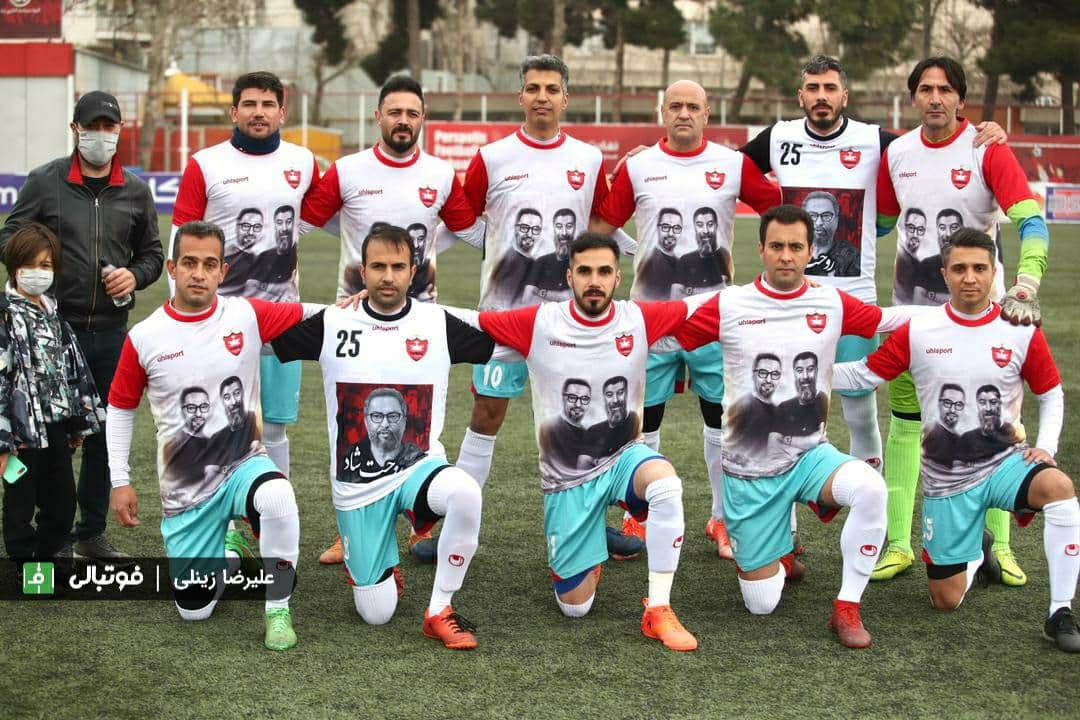 گزارش تصویری اختصاصی/ تصاویری از دیدار دو تیم منتخب سرخابی و رسانه ورزش
