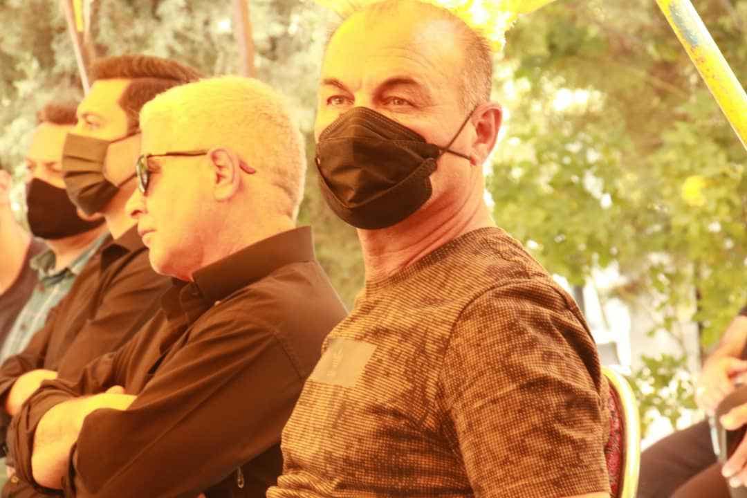 گزارش تصویری/ مراسم چهلم زنده‌یاد حمید جاسمیان، 12 خرداد 1400