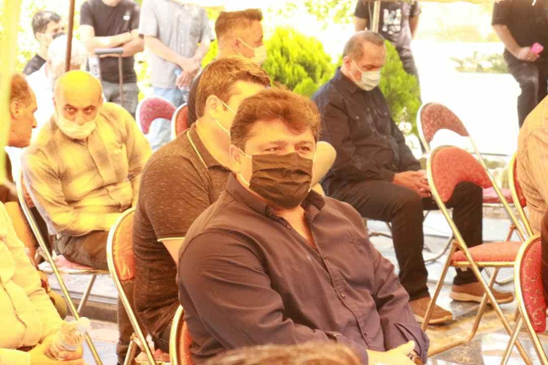 گزارش تصویری/ مراسم چهلم زنده‌یاد حمید جاسمیان، 12 خرداد 1400