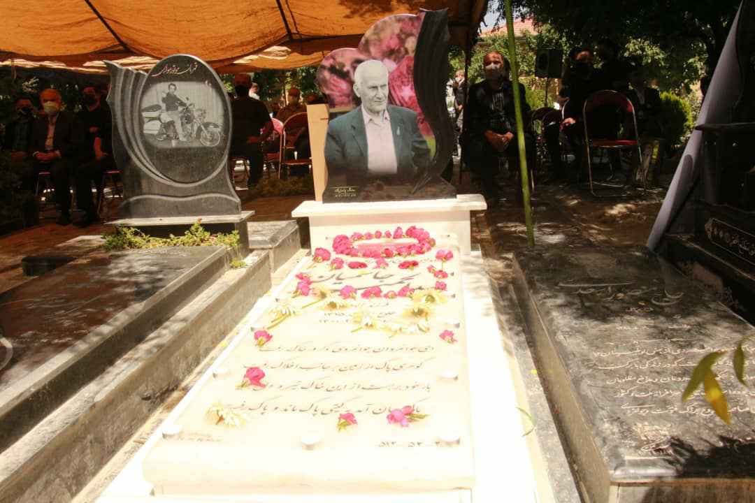 گزارش تصویری/ مراسم چهلم زنده‌یاد حمید جاسمیان، 12 خرداد 1400