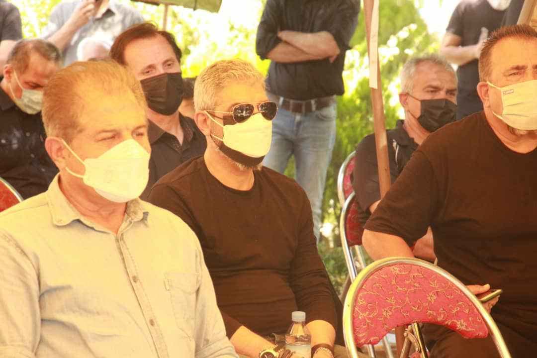 گزارش تصویری/ مراسم چهلم زنده‌یاد حمید جاسمیان، 12 خرداد 1400