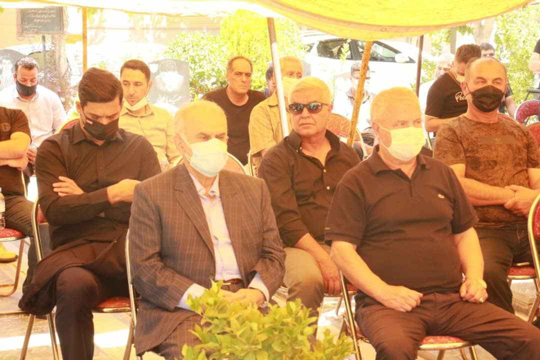 گزارش تصویری/ مراسم چهلم زنده‌یاد حمید جاسمیان، 12 خرداد 1400