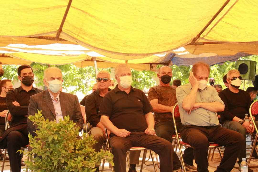 گزارش تصویری/ مراسم چهلم زنده‌یاد حمید جاسمیان، 12 خرداد 1400