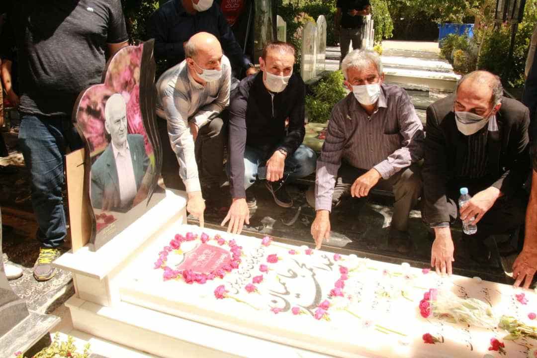 گزارش تصویری/ مراسم چهلم زنده‌یاد حمید جاسمیان، 12 خرداد 1400