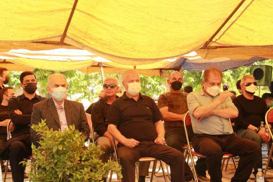 گزارش تصویری/ مراسم چهلم زنده‌یاد حمید جاسمیان، 12 خرداد 1400
