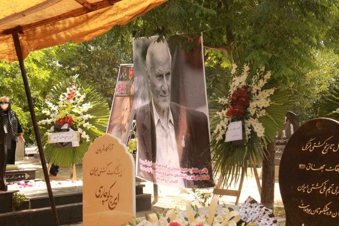 گزارش تصویری/ مراسم چهلم زنده‌یاد حمید جاسمیان، 12 خرداد 1400