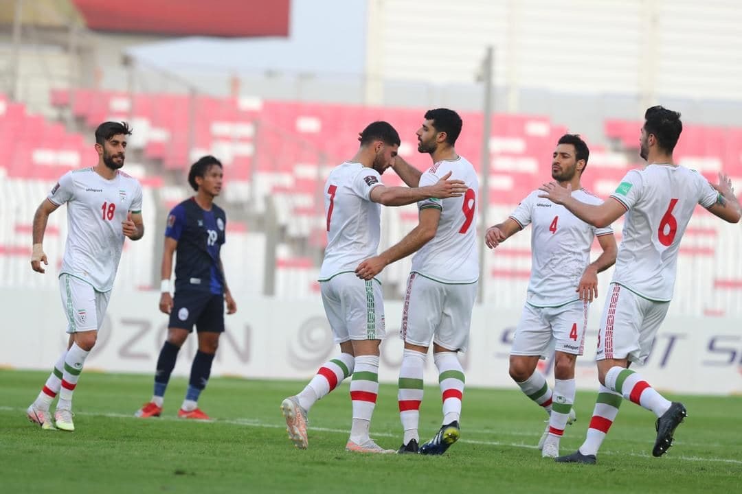 کامبوج صفر - ایران 10/ گلباران تمرینی/ ایران به عراق، چنگ و دندان نشان داد