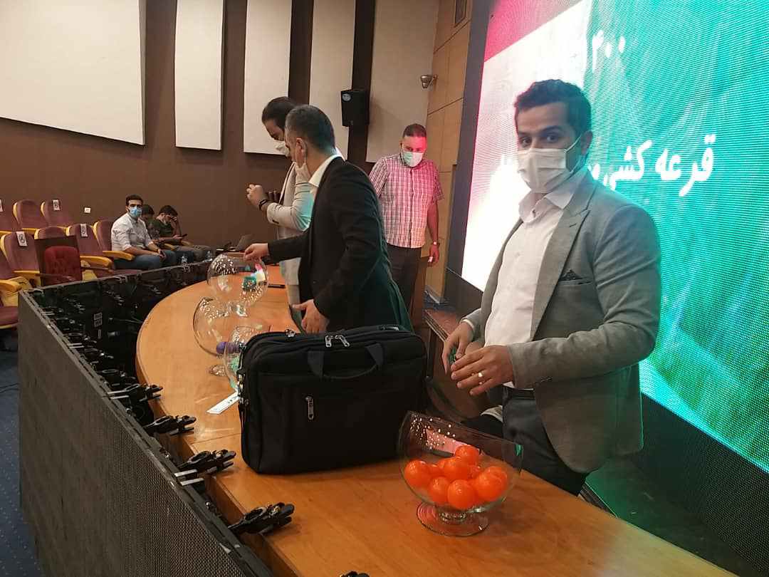 گزارش تصویری/ قرعه کشی جام حذفی ۲۳ خرداد