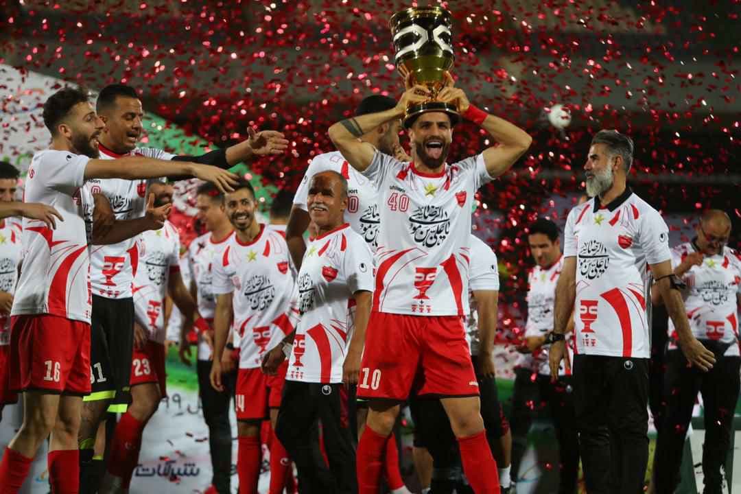 گزارش تصویری/ اهدای کاپ قهرمانی سوپرجام به پرسپولیس