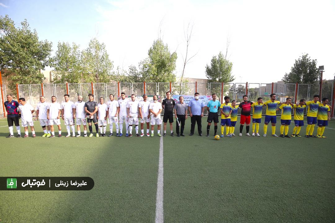 گزارش تصویری/ دیدار نمادین پیشکسوتان تیم ملی با تیم فرشتگان آسمانی (سندروم دان)